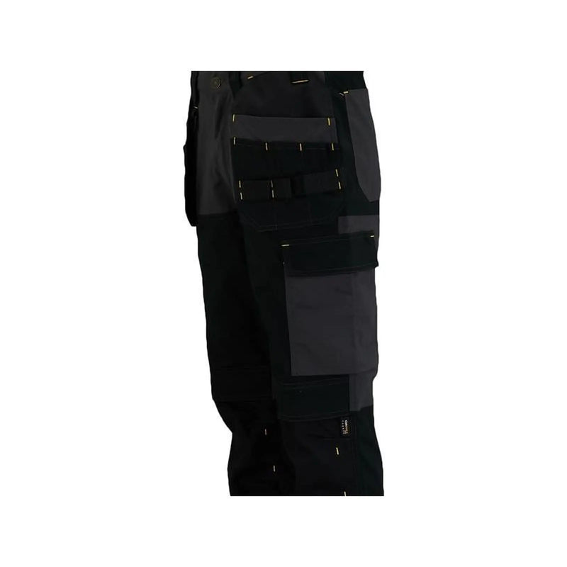 Stanley® Clothing Dixon Slim Fit Trousers Grey/Black Waist 38in Leg R