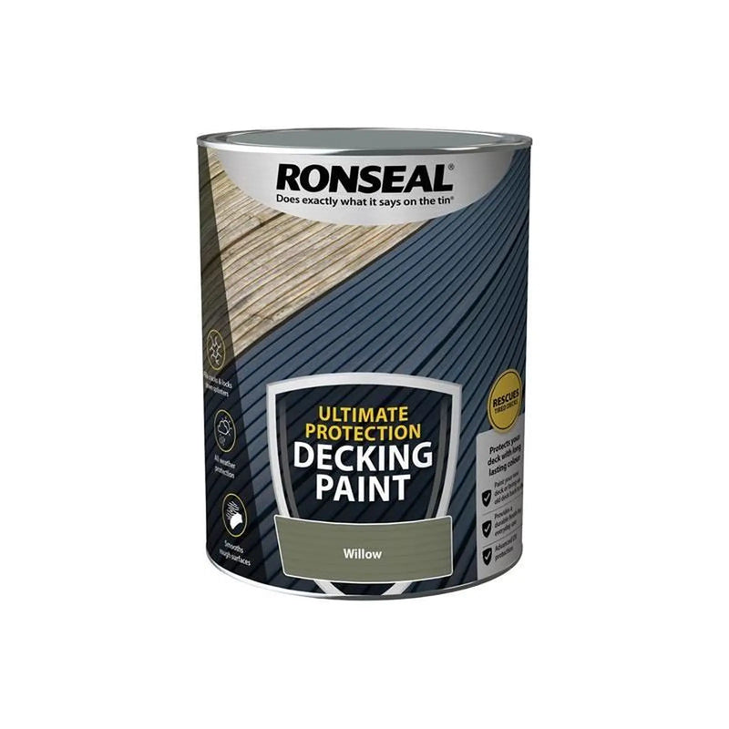 Ronseal Ultimate Protection Decking Paint Willow 5 litre