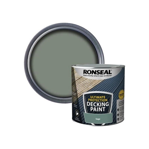 Ronseal Ultimate Protection Decking Paint Willow 2.5 litre