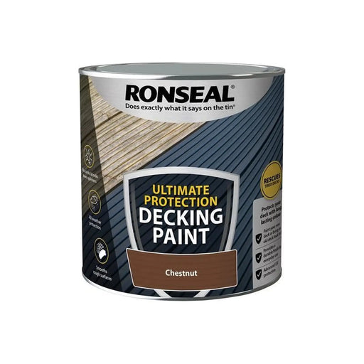 Ronseal Ultimate Protection Decking Paint Chestnut 2.5 litre