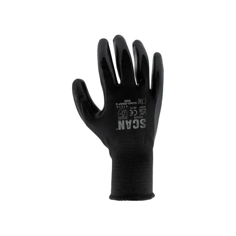 Scan Seamless Inspection Gloves - XL (Size 10) (Pack 12)