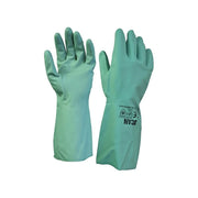 Scan Nitrile Gauntlets with Flock Lining Large (Size 9)