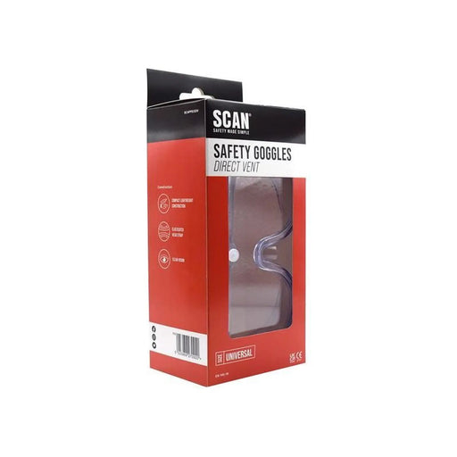 Scan Direct Ventilation Safety Goggles