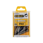 Stanley® Hand Tools Phillips Power Bits PH2 x 50mm (Box 10)