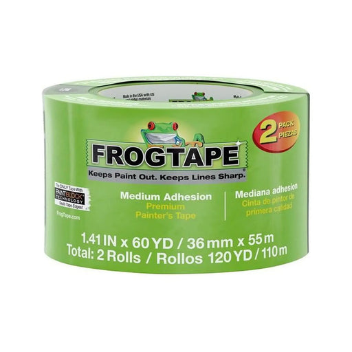 Shurtape FrogTape® Multi-Surface Masking Tape 36mm x 55m (2 Pack)