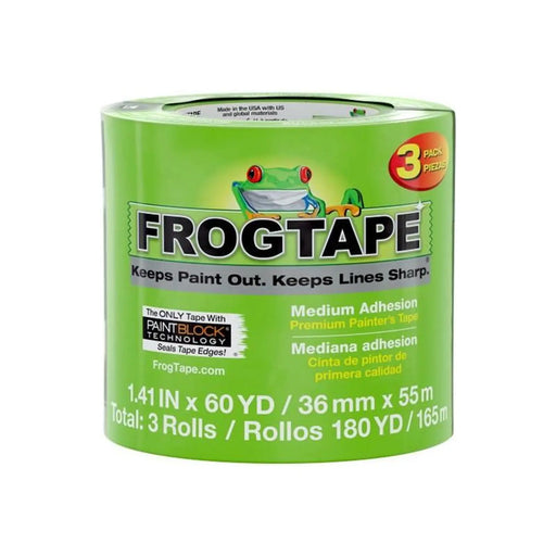 Shurtape FrogTape® Multi-Surface Masking Tape 36mm x 55m (3 Pack)