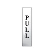 Scan Pull Vertical - Polished Chrome Effect 50 x 200mm