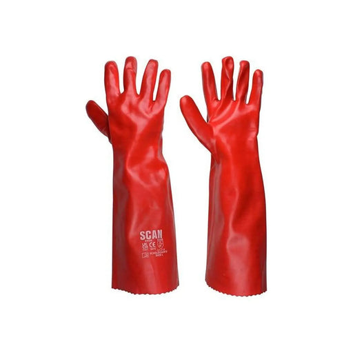 Scan PVC Gauntlet 45cm (18in) - L (Size 9)