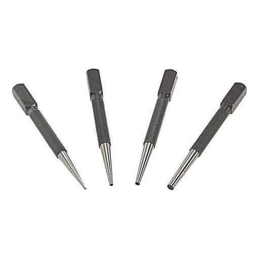 Priory 66SN4 Nail Punch Set 4 Piece