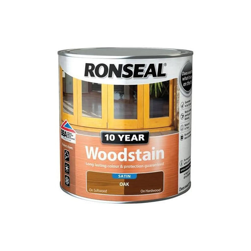 Ronseal 10 Year Woodstain Oak 2.5 litre