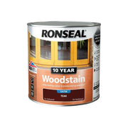 Ronseal 10 Year Woodstain Teak 2.5 litre