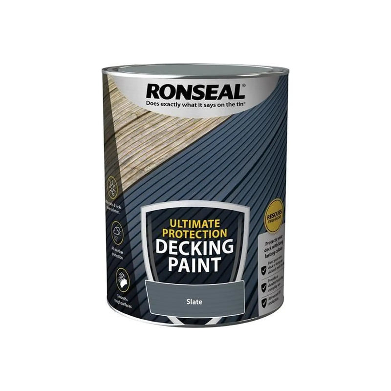 Ronseal Ultimate Protection Decking Paint Slate 5 litre