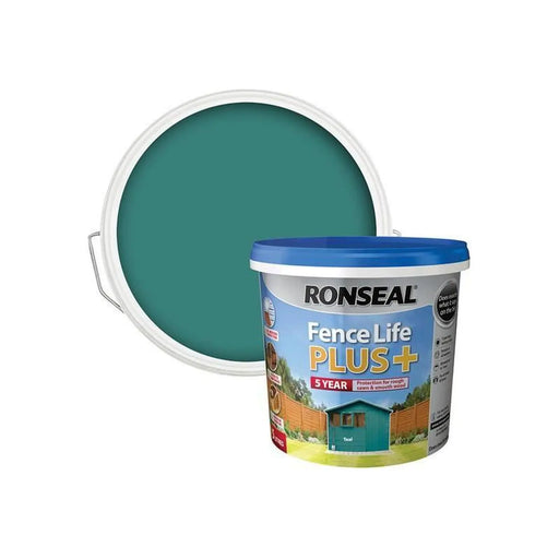 Ronseal Fence Life Plus+ Teal 5 litre