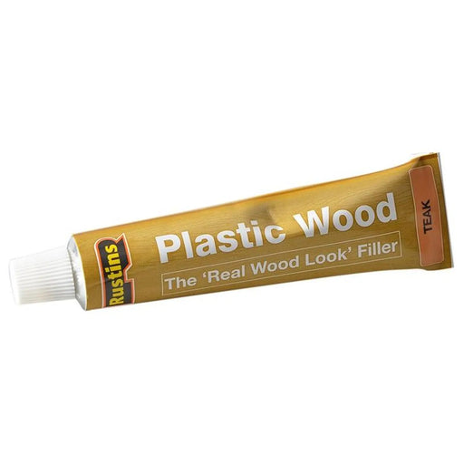 Rustins Plastic Wood Tube Teak 20g