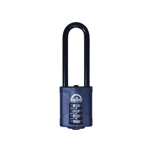 Squire CP40/2.5 Combination Padlock 4-Wheel 40mm Extra Long Shackle 63mm Boxed