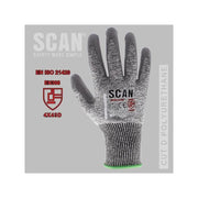 Scan PU Palm Cut D Gloves - XL (Size 10)