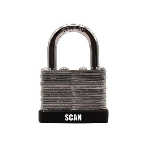 Scan Laminated Steel Padlock 40mm