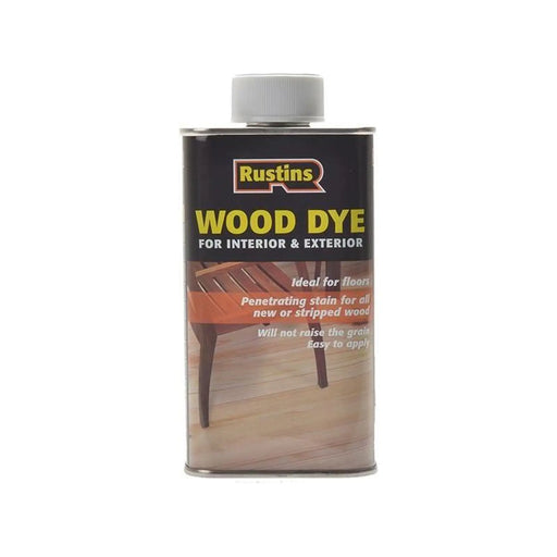 Rustins Wood Dye Brown Mahogany 1 litre