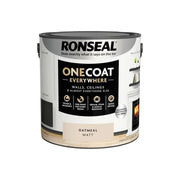Ronseal One Coat Everywhere Interior Paint Oatmeal Matt 2.5 litre