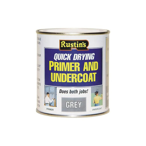 Rustins Quick Dry Primer & Undercoat Grey 2.5 litre
