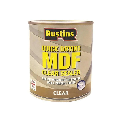 Rustins Quick Drying MDF Sealer Clear 2.5 litre