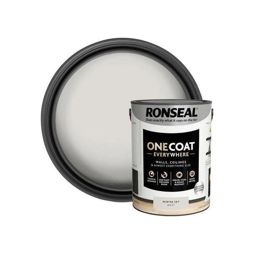 Ronseal One Coat Everywhere Interior Winter Sky Matt 5 litre