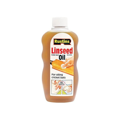 Rustins Raw Linseed Oil 500ml