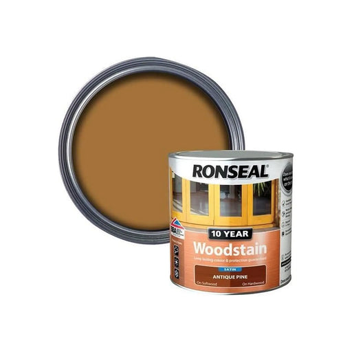 Ronseal 10 Year Woodstain Antique Pine 750ml