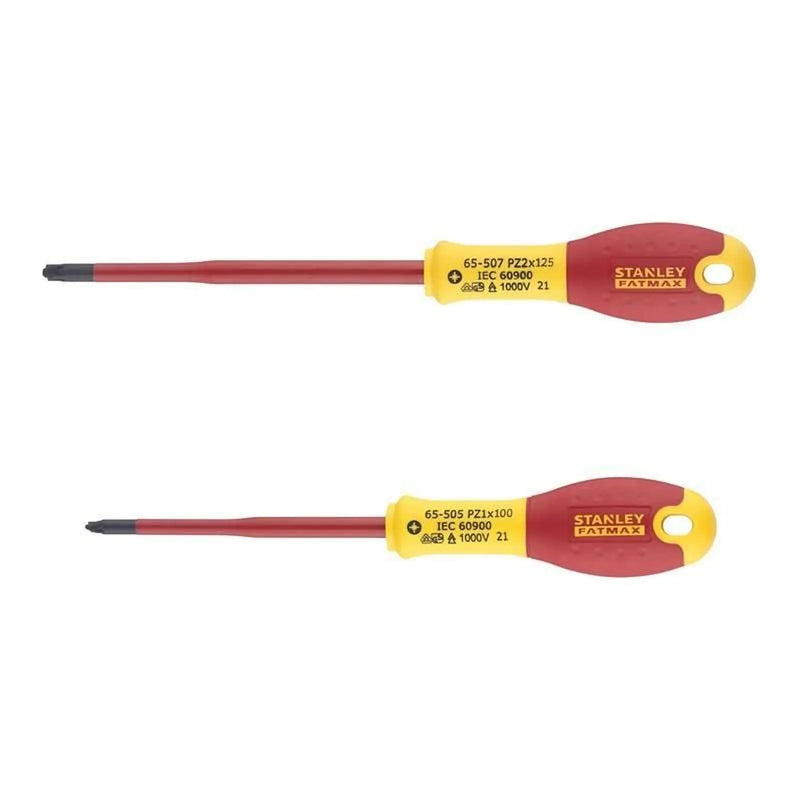 Stanley® Hand Tools FatMax® VDE Insulated Borneo PZ Scewdriver Set, 2 Piece