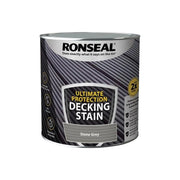 Ronseal Ultimate Protection Decking Stain Stone Grey 2.5 litre