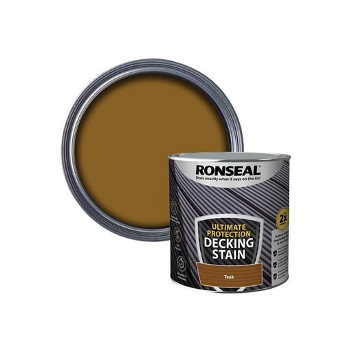 Ronseal Ultimate Protection Decking Stain Rich Teak 5 litre