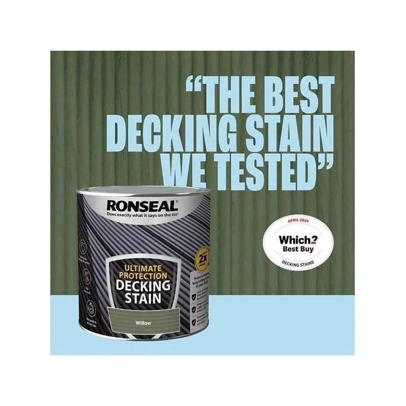 Ronseal Ultimate Protection Decking Stain Willow 5 litre