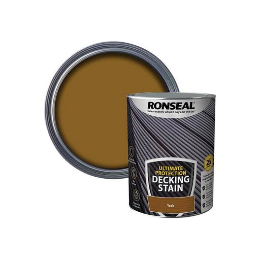 Ronseal Ultimate Protection Decking Stain Rich Teak 2.5 litre