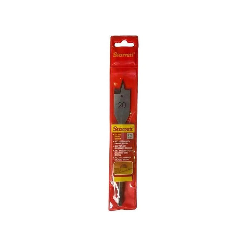 Starrett Flat Wood Drill Bit 20 x 152mm