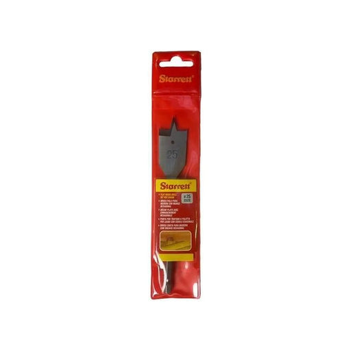 Starrett Flat Wood Drill Bit 25 x 152mm