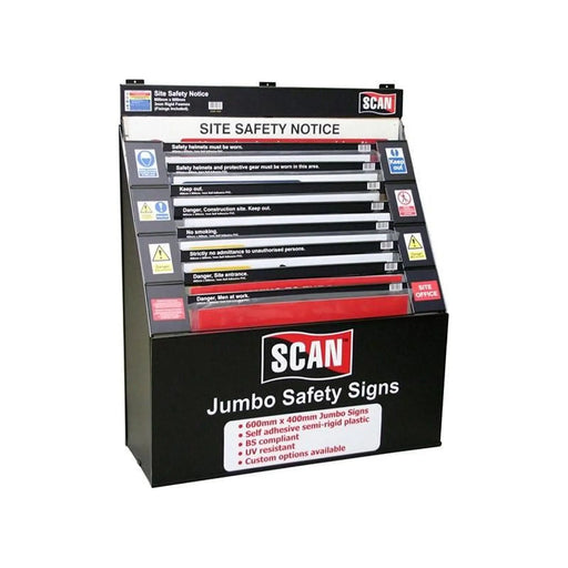 Scan Signs Display - 36 Large Signs