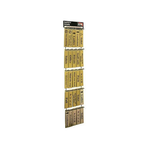 Scan Signs Display - 100 Signs (Metal)