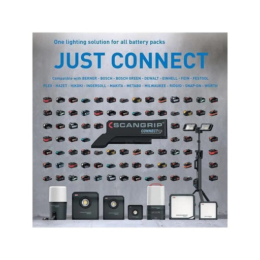 Scangrip® NOVA 4 CONNECT LED Work Light 12V/18V Bare Unit