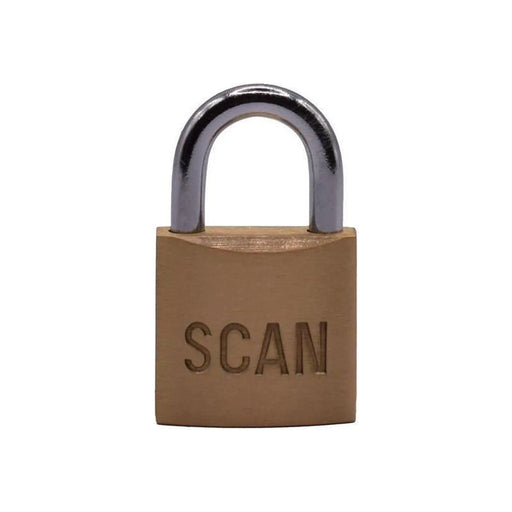 Scan Brass Padlock 25mm