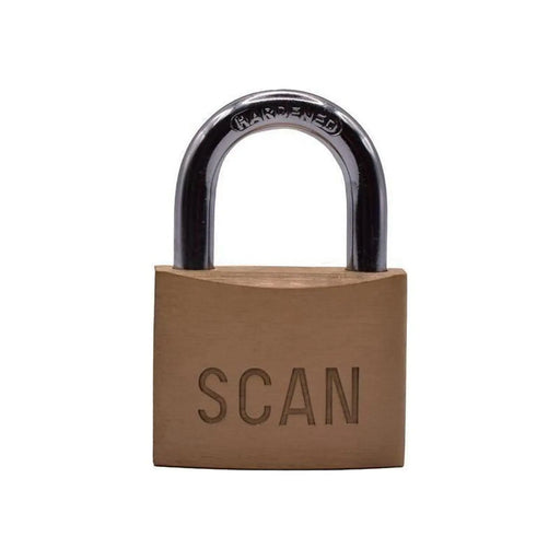 Scan Brass Padlock 50mm