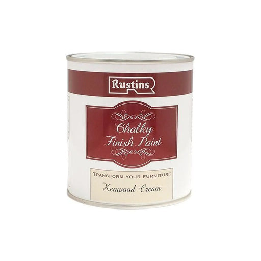 Rustins Chalky Finish Paint Kenwood Cream 250ml