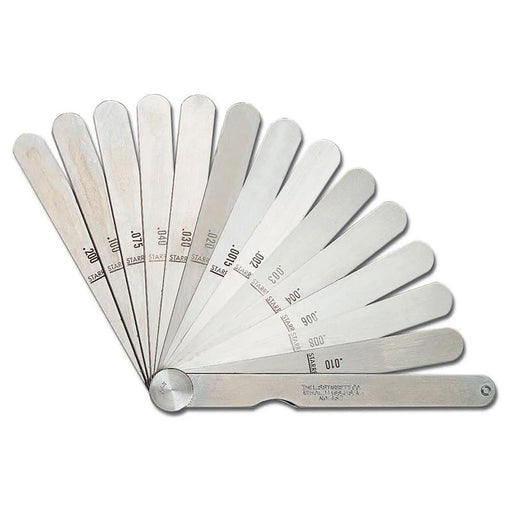 Starrett 467M Feeler Gauge 13 Piece Set 0.04-5mm