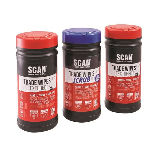 Scan Trade and Scrub Wipe Triple Pack