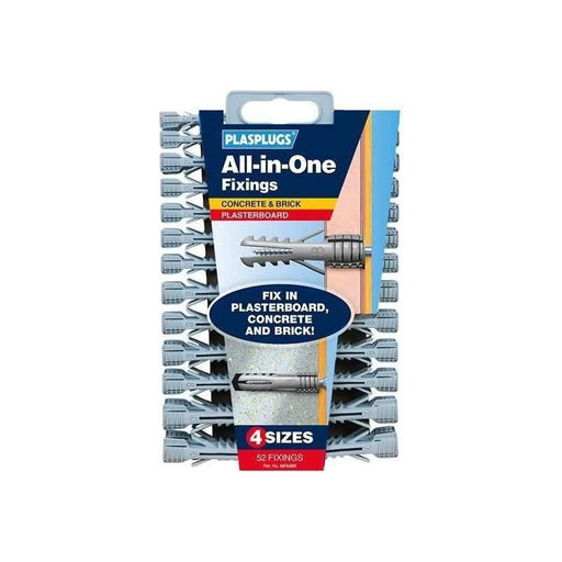 Plasplugs MFA 500 All-In-One Fixings Assorted (52)