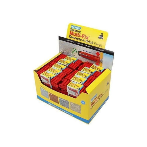 Plasplugs GP600 General-Purpose Fixings (50 Packs x 40 Plugs)