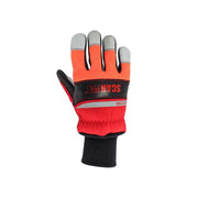 Scan Class 1 Dual Hand Chainsaw Leather Gloves - XL (Size 10)