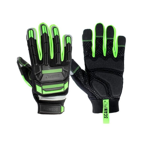 Scan Anti Impact Synthetic Leather & Polymer Gloves - XL (Size 10)