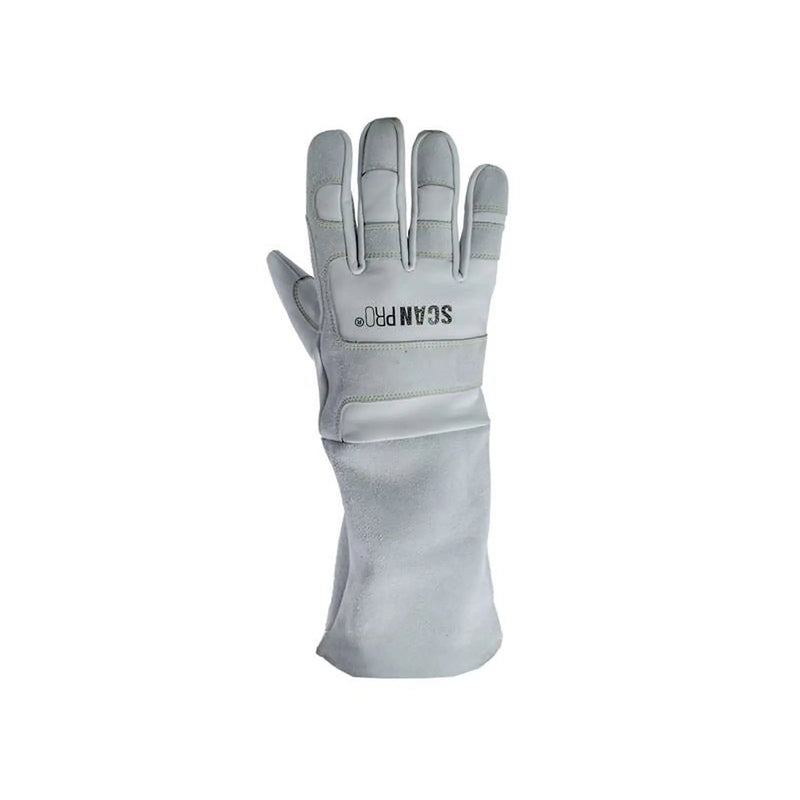 Scan Premium Leather Welding Gloves - L (Size 9)