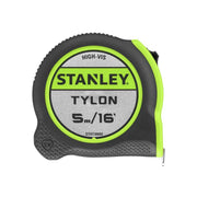 STANLEY Hand Tools Hi-Vis Tylon Tape Measure 5m (16ft) (Width 25mm)