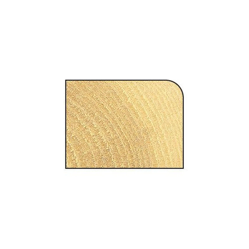 Trend 46/118X1/4TC - Bearing guided ovolo cutter 3mm radius